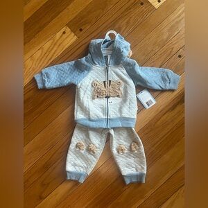 Duck Duck Goose Baby Pants and Sweatshirt 12 Months